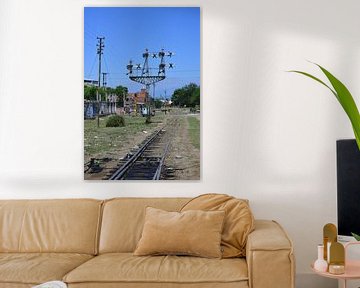 Railway in Salta by Abe Maaijen