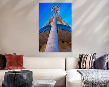 Sky Tower in the sun, Auckland by Rietje Bulthuis