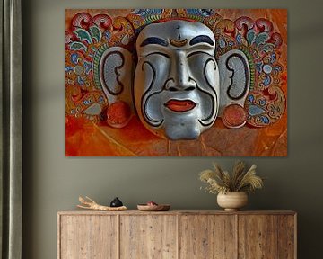 Asian Mask by Bob Pieck