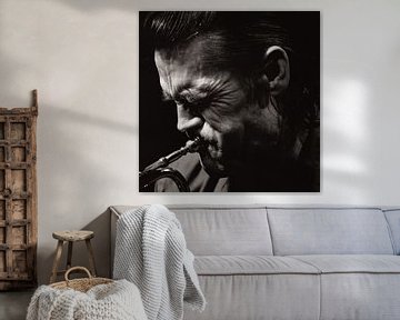 Chet Baker  #44 by Paolo Gant
