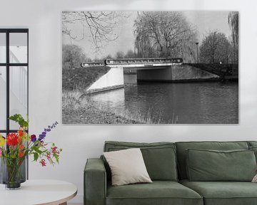 Een brug in Almere van Melvin Meijer