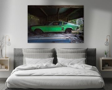 Verlassener Ford Mustang. von Roman Robroek