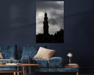 silhouet van de toren van de Clergymen van Andrea Ooms