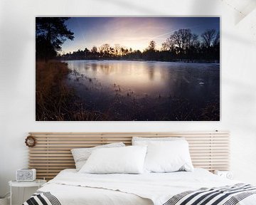 Winter sunrise at the Veluwe by Gerhard Niezen Photography