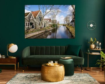  Wooden Houses in Broek in Waterland von Charlene van Koesveld