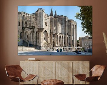 Palais Des Papes in Avignon, Frankrijk van Fotografiecor .nl