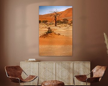 NAMIBIA ... Namib Desert Tree VI van Meleah Fotografie