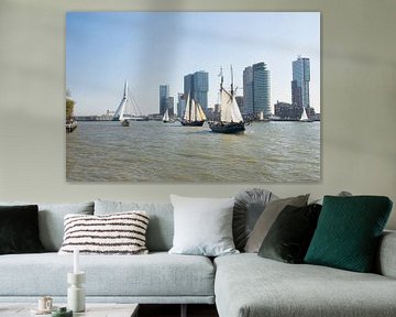 Historic Sailboats in Rotterdam von Charlene van Koesveld