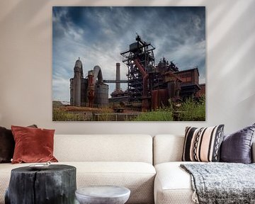 Steelworks (color) by Lex Schulte