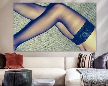 Crossed stockings von Tom Keysers