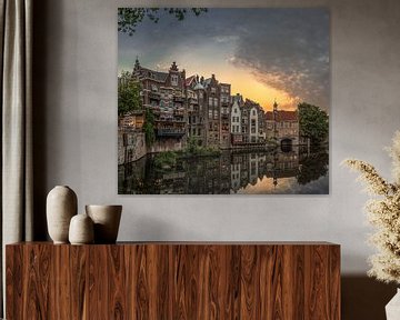 Rotterdam Delfshaven by Herman van den Berge