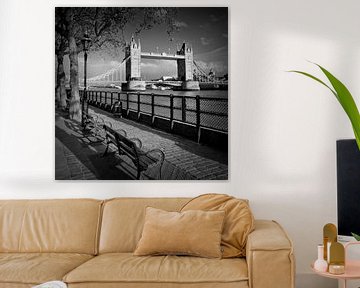 LONDON Thames Riverside & Tower Bridge by Melanie Viola