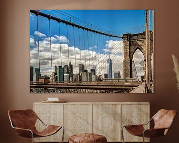 New York Brooklyn Bridge Manhattan sur Carina Buchspies