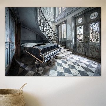 My old piano by Inge van den Brande