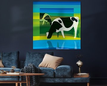 Koeien (Stilistisch) van Color Square