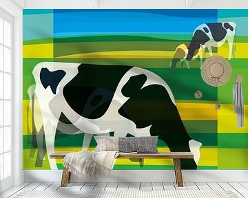 Kühe (stilistisch) von Color Square