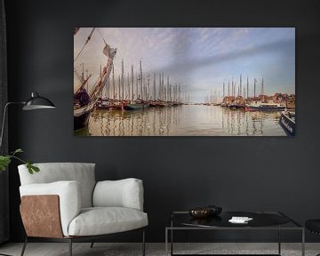 Panorama haven Volendam von John Leeninga