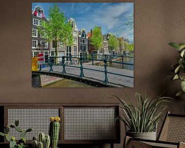 Loopbruggetje Brouwersgracht van Foto Amsterdam/ Peter Bartelings