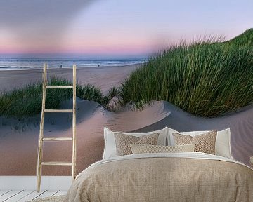 Panorama Dutch Dunes von Sander Poppe