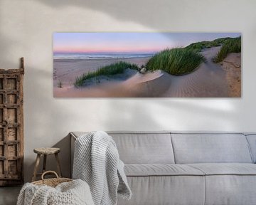 Panorama Dutch Dunes von Sander Poppe
