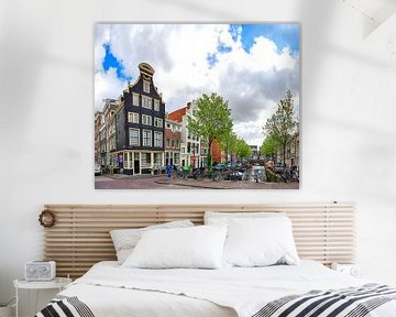 Blauwburgwal Amsterdam van Foto Amsterdam/ Peter Bartelings