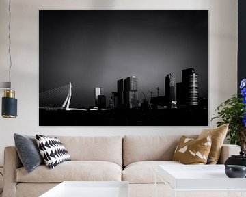 Skyline von Rotterdam von Friso Kooijman