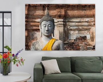 Boeddha in Ayutthaya van Antwan Janssen