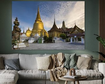 Wat Phra Kaew tempel in Bangkok van Antwan Janssen