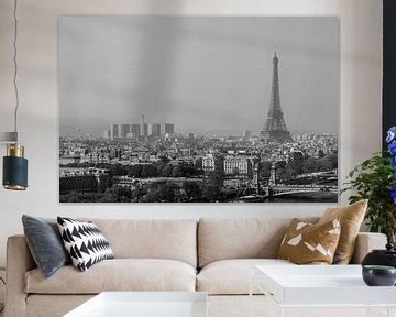 Uitzicht over Parijs van Sybo Lans