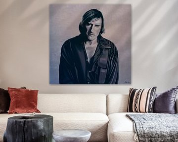 Gerard Depardieu Schilderij van Paul Meijering