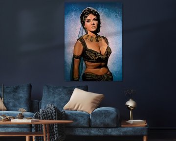 Gina Lollobrigida Schilderij van Paul Meijering