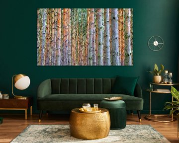 Bäume abstrakt von Marion Tenbergen
