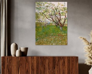 Flowering orchard, Vincent van Gogh