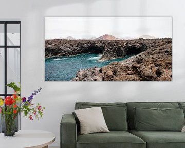 Coastline Los Hervideros Lanzarote by Ramona Stravers