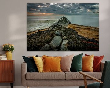 View over the Waddenzee by Jaap Terpstra