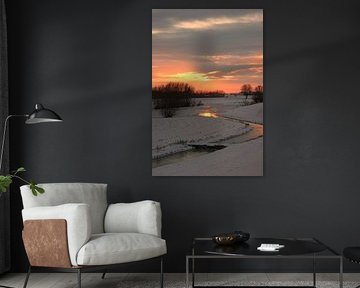 Winterlandschap  Winter landscape
