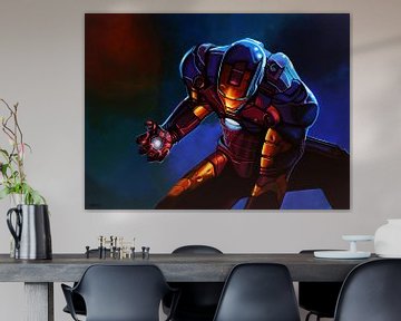 Iron Man Schilderij van Paul Meijering
