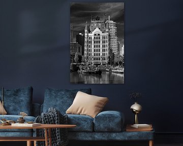 White House Rotterdam black and white by Anton de Zeeuw