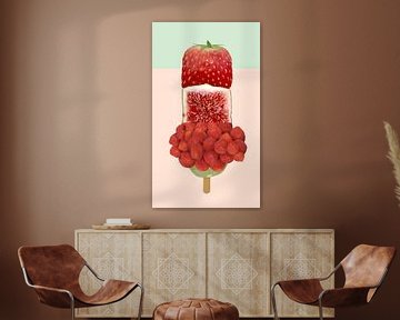 strawberry ice cream by moma design