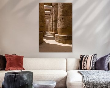 Karnak Pillars von Sake van Pelt