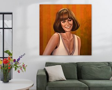 Jacqueline Bisset Painting by Paul Meijering