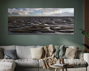 Waddenzee bij Westhoek (Het Bildt) von Meindert van Dijk