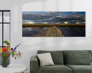 Waddenzee bij Westhoek (Het Bildt) van Meindert van Dijk