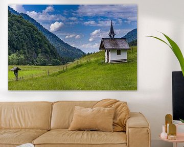 Chapel, Allgäu Alps van Walter G. Allgöwer