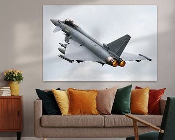 Eurofighter Typhoon-Kampfflugzeug von KC Photography