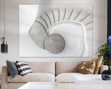 The round staircase by Greetje van Son