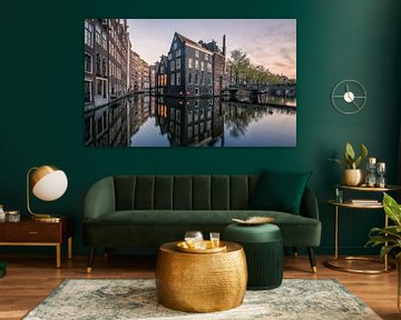 Amsterdam, Pays-Bas sur Photo Wall Decoration