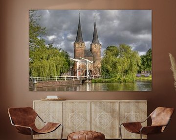 Oostpoort in Delft by Jan Kranendonk