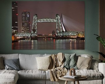 Rotterdam by Night sur Joyce Loffeld