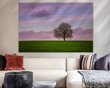 Einsamer Baum  von Lily Ploeg